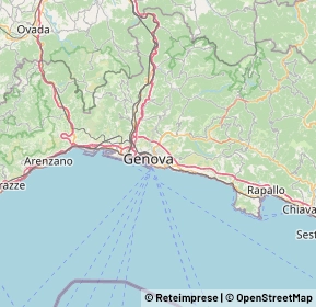 Mappa 16142 Genova GE, Italia (8.63267)