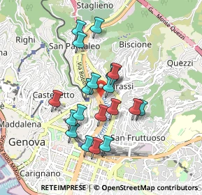 Mappa Via Jean Monnet, 16137 Genova GE, Italia (0.7435)