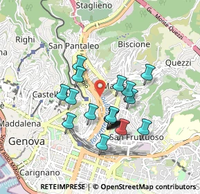 Mappa Via Jean Monnet, 16137 Genova GE, Italia (0.7265)