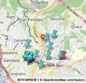Mappa Via Jean Monnet, 16137 Genova GE, Italia (1.0365)