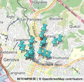 Mappa Via Jean Monnet, 16137 Genova GE, Italia (0.7625)