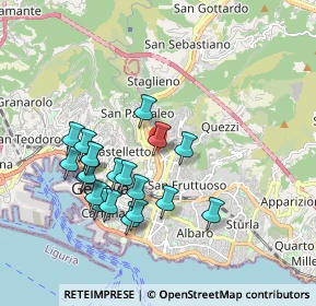 Mappa Via Jean Monnet, 16137 Genova GE, Italia (1.7935)