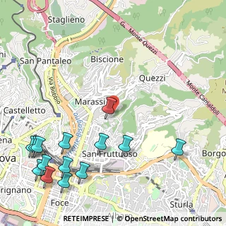 Mappa Via Angelo Masina, 16144 Genova GE, Italia (1.49714)