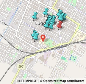 Mappa Via Lumagni, 48022 Lugo RA, Italia (0.435)