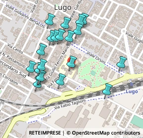 Mappa Via Lumagni, 48022 Lugo RA, Italia (0.24)
