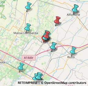 Mappa Via Giulio Fermini Mancini, 48022 Lugo RA, Italia (8.6065)