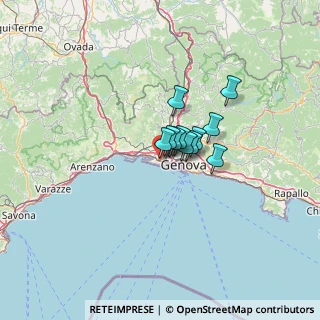Mappa Via Verona, 16152 Genova GE, Italia (6.73727)
