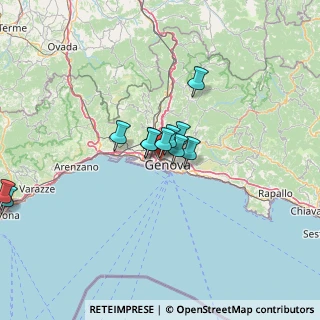 Mappa Via Bruno Buozzi, 16156 Genova GE, Italia (10.76455)