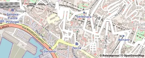 Mappa Genova