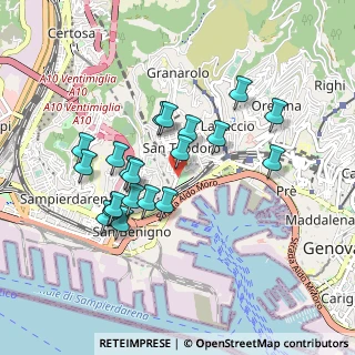 Mappa Via Venezia, 16126 Genova GE, Italia (0.823)
