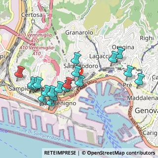 Mappa Via Venezia, 16126 Genova GE, Italia (1.032)
