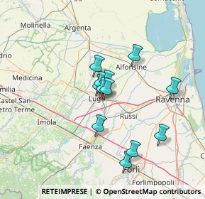 Mappa Via degli Sforza, 48022 Lugo RA, Italia (10.7075)