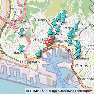 Mappa Via di Fassolo, 16126 Genova GE, Italia (1.0535)