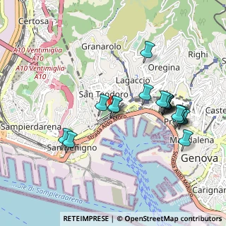 Mappa Via di Fassolo, 16126 Genova GE, Italia (0.9535)