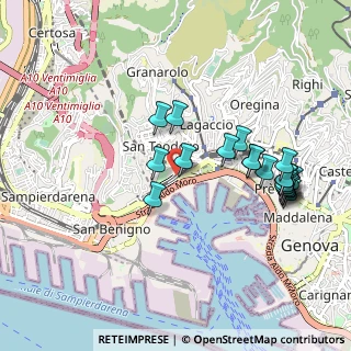 Mappa Via di Fassolo, 16126 Genova GE, Italia (0.9915)