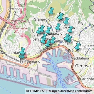 Mappa Via di Fassolo, 16126 Genova GE, Italia (0.8905)