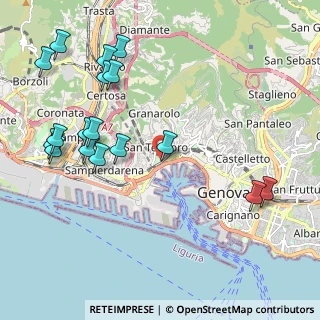 Mappa Via all'Asilo Davide e Delfina Garbarino, 16126 Genova GE, Italia (2.51176)