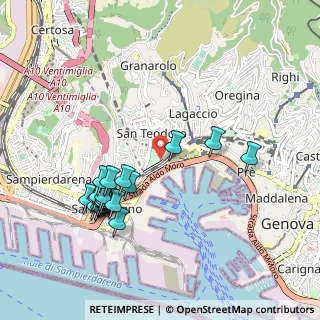 Mappa Via all'Asilo Davide e Delfina Garbarino, 16126 Genova GE, Italia (1.0295)