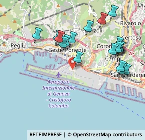 Mappa Via Pionieri Ed Aviatori D'Italia, 16154 Genova GE, Italia (2.11842)