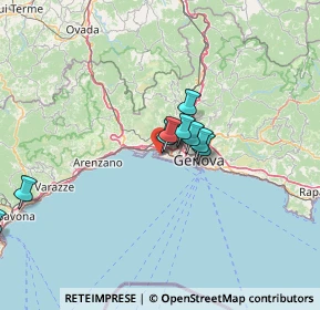 Mappa Via Pionieri Aviatori d'Italia, 16154 Genova GE, Italia (16.72818)