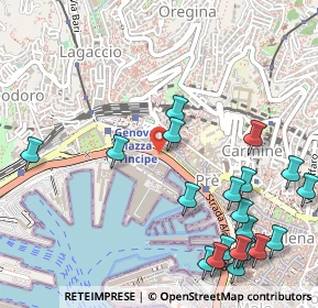 Mappa Via Giuseppe Gallo, 16126 Genova GE, Italia (0.6855)