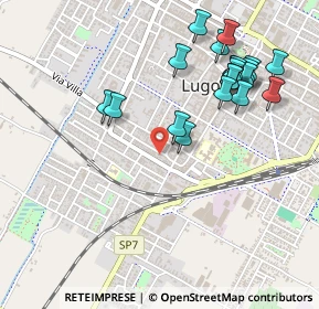 Mappa Via Nanni Passamonti, 48022 Lugo RA, Italia (0.538)