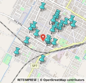 Mappa Via Nanni Passamonti, 48022 Lugo RA, Italia (0.444)