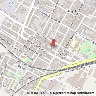 Mappa Via Nanni Passamonti,  1, 48022 Lugo, Ravenna (Emilia Romagna)