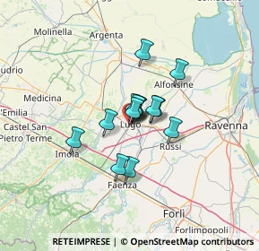 Mappa Via Nanni Passamonti, 48022 Lugo RA, Italia (7.5)