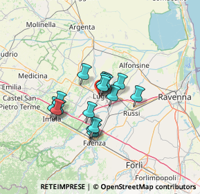 Mappa Via Nanni Passamonti, 48022 Lugo RA, Italia (9.17)