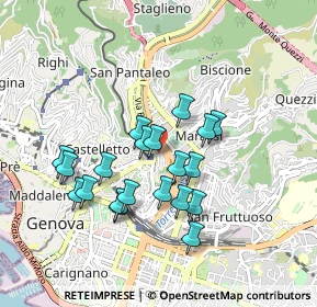 Mappa Via Ponterotto, 16137 Genova GE, Italia (0.797)