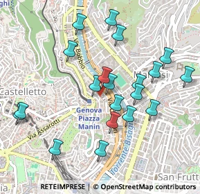 Mappa Via Ponterotto, 16137 Genova GE, Italia (0.497)