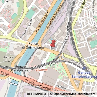 Mappa Via Eridania, 7, 16151 Genova, Genova (Liguria)