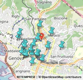 Mappa Genova, 16137 Genova GE, Italia (0.931)