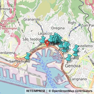 Mappa Calata Ponte del Mille, 16126 Genova GE, Italia (0.6015)