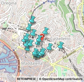 Mappa Corso Niccolò Paganini, 16125 Genova GE, Italia (0.3755)