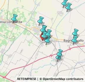Mappa Via Passamonti, 48022 Lugo RA, Italia (3.73615)