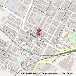 Mappa Via Circondario Sud, 62/1, 48022 Lugo, Ravenna (Emilia Romagna)
