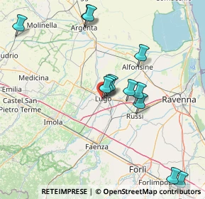 Mappa Via Passamonti, 48022 Lugo RA, Italia (16.36667)