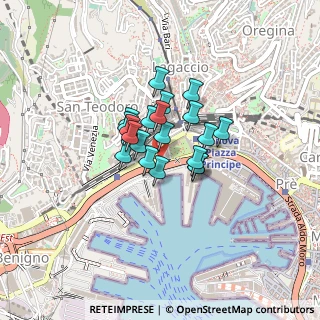 Mappa Via S. Benedetto, 16126 Genova GE, Italia (0.255)