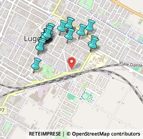 Mappa Viale Francesco de Pinedo, 48022 Lugo RA, Italia (0.4875)