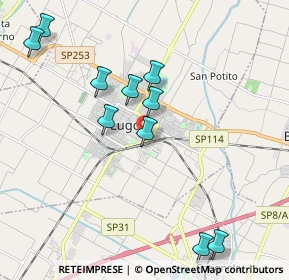Mappa Viale Francesco de Pinedo, 48022 Lugo RA, Italia (2.37)