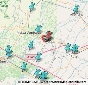 Mappa Via Sammartina, 48022 Lugo RA, Italia (10.255)