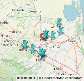 Mappa Via Sammartina, 48022 Lugo RA, Italia (10.24333)