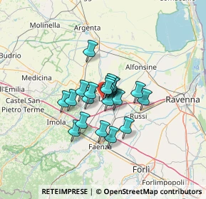 Mappa Via Sammartina, 48022 Lugo RA, Italia (8.202)