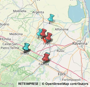 Mappa Via Sammartina, 48022 Lugo RA, Italia (10.082)