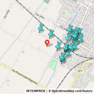 Mappa Via Sammartina, 48022 Lugo RA, Italia (0.52917)