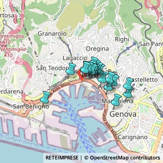 Mappa Via Raffaele Rubattino, 16126 Genova GE, Italia (0.5455)