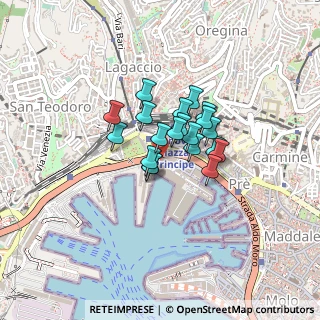 Mappa Via Raffaele Rubattino, 16126 Genova GE, Italia (0.258)
