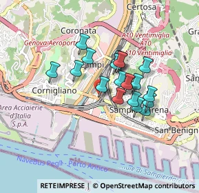 Mappa Via Tomaso Grossi, 16151 Genova GE, Italia (0.6535)